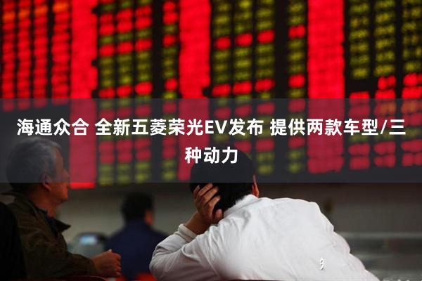 海通众合 全新五菱荣光EV发布 提供两款车型/三种动力